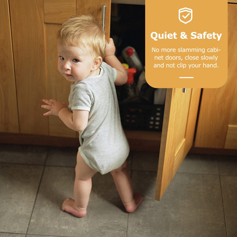 Furniware 50 Pack 25 Pairs 3/4 inch Overlay Soft Close Hinges for Kitchen Cabinet Hinges 4 Way Adjust Soft Closing Face Frame Cabinet Hinges  105 Open Concealed Self Closing Hinges Brushed Nickel - Image 2
